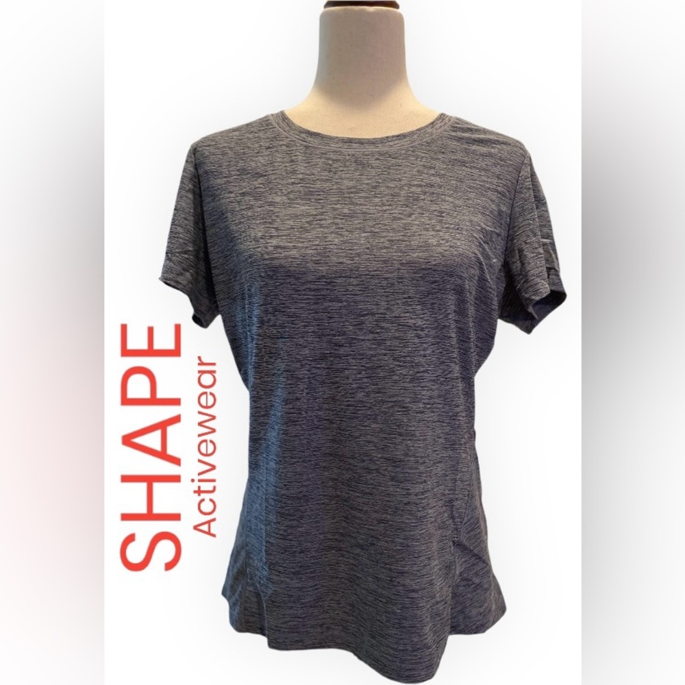 SHAPE, Sz L, Blue, Trail Active Tee - NWT